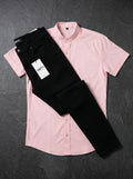 JEAN BLACK TOTAL - CAMISA ROSE ESSENTIAL