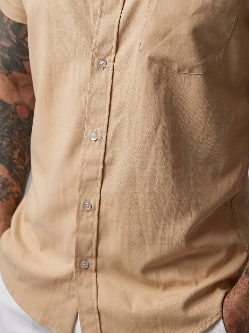 Camisa Neru Beige