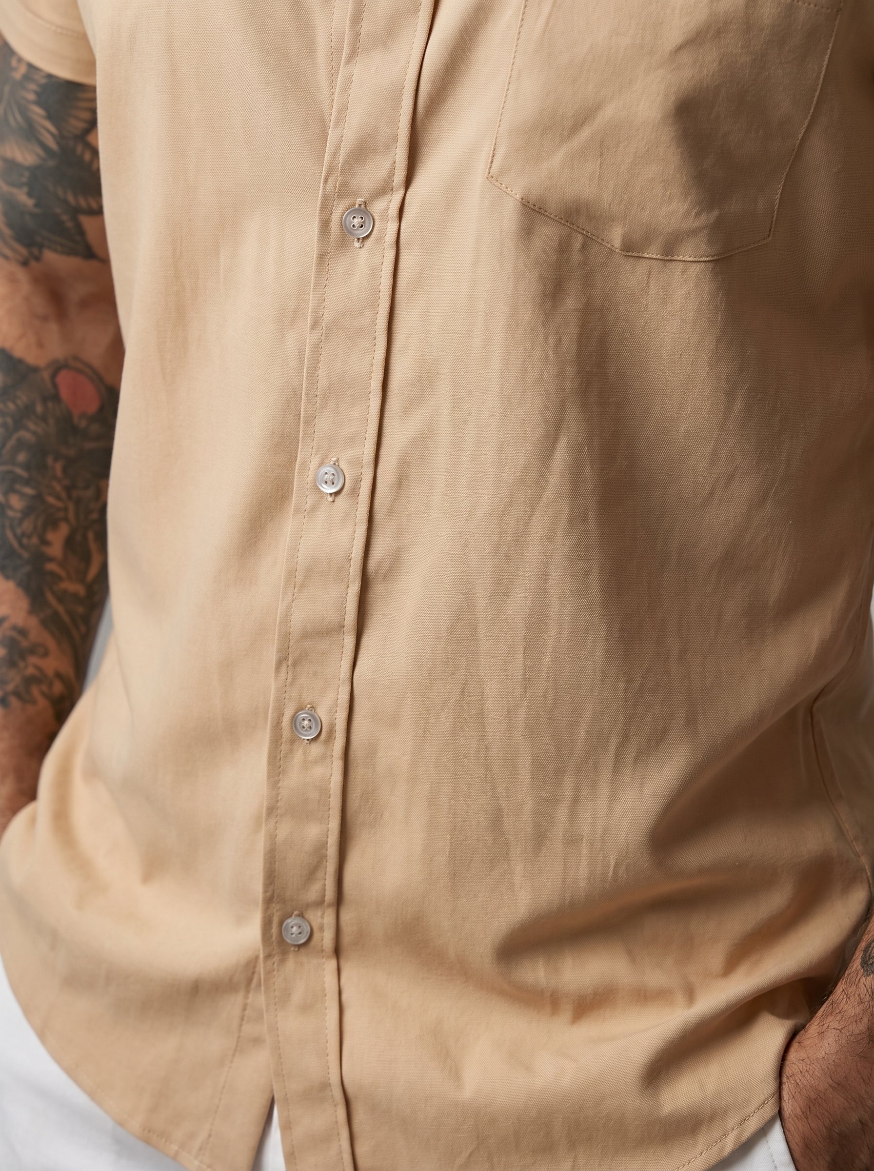 Camisa Neru Beige