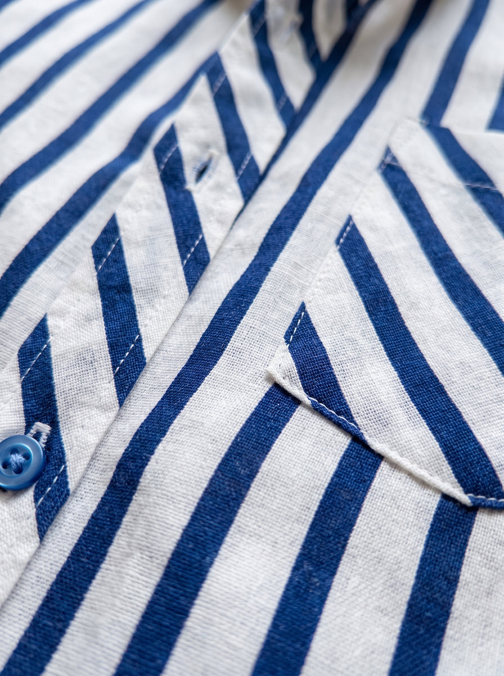Camisa Neru Stripe Navy