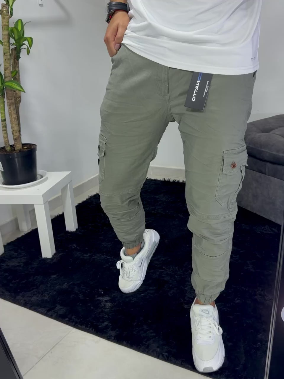 Jogger Cargo Verde Militar